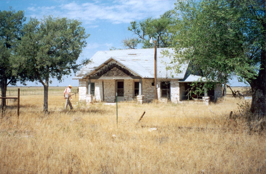 Marco at the old ranch house July 16, 2001